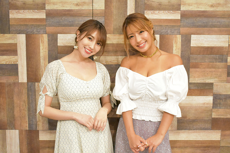 森咲智美と橋本梨菜