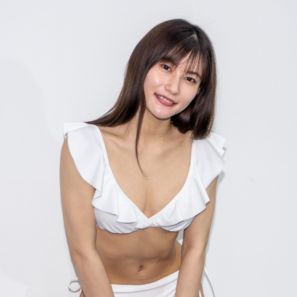 江藤彩也香DVD「僕のことを大好きすぎる江藤彩也香 このあと滅茶苦茶ラブラブデートした。」(エアーコントロール)取材会より