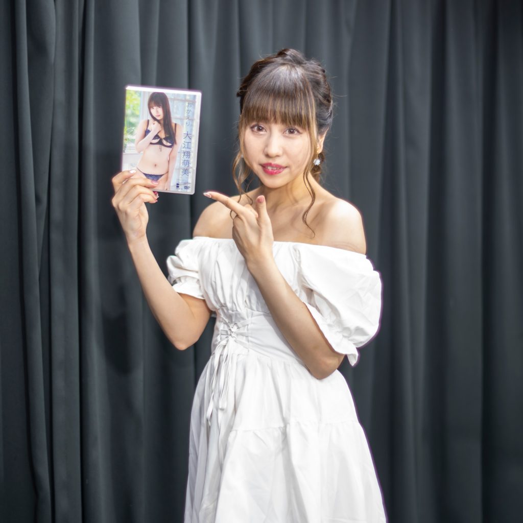 大江翔萌美DVD「おかえり」(マイロール)取材会より