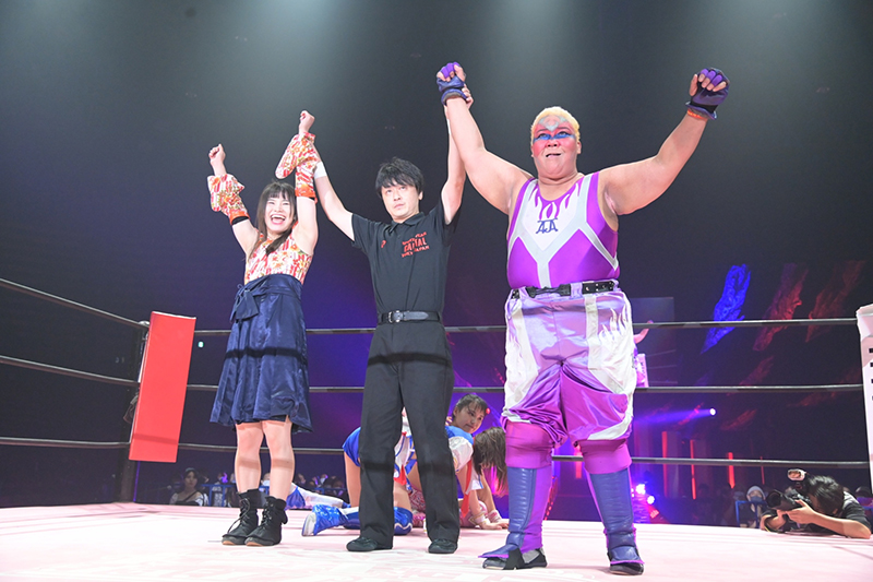 「WRESTLE PRINCESS Ⅱ」大田区総合体育館大会より