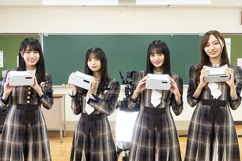 乃木坂46出演のVRコンテンツ「いつか混ざりたいものです」教室篇メイキングより