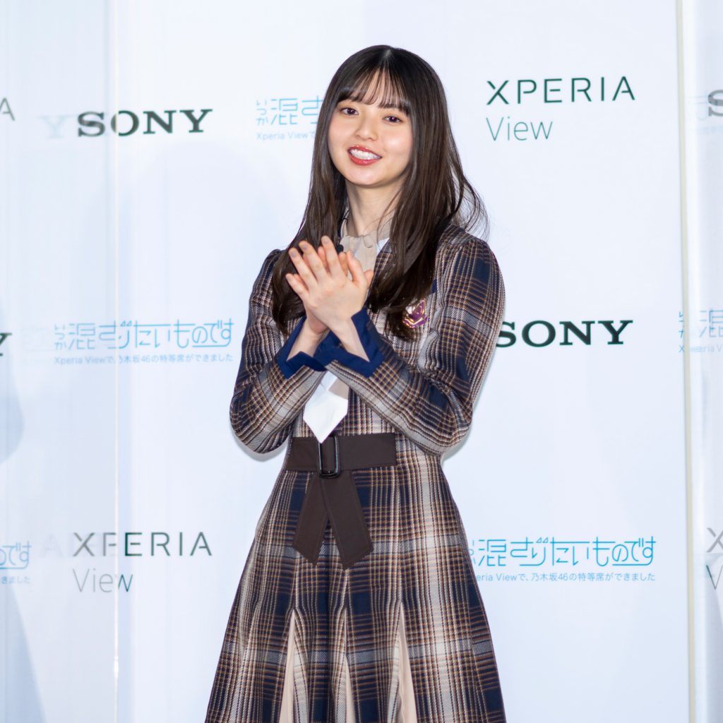 「Xperia View×乃木坂46 VRコンテンツ発表会」に出席した乃木坂46・齋藤飛鳥