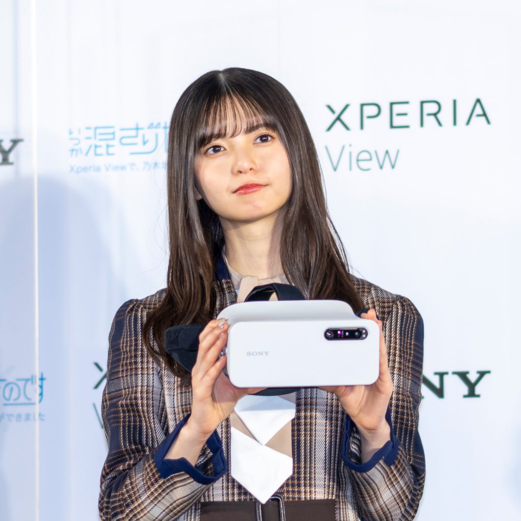 「Xperia View×乃木坂46 VRコンテンツ発表会」に出席した乃木坂46・齋藤飛鳥