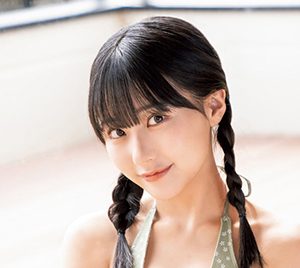 HKT48田中美久、三つ編みおさげ姿を披露