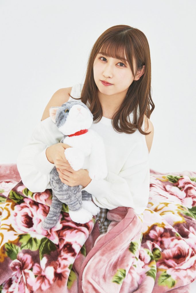 「BUBKA2月号」に登場する＝LOVE山本杏奈
撮影／オノツトム