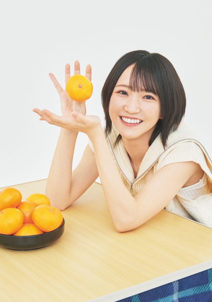 「BUBKA2月号」に登場する＝LOVE野口衣織
撮影／オノツトム