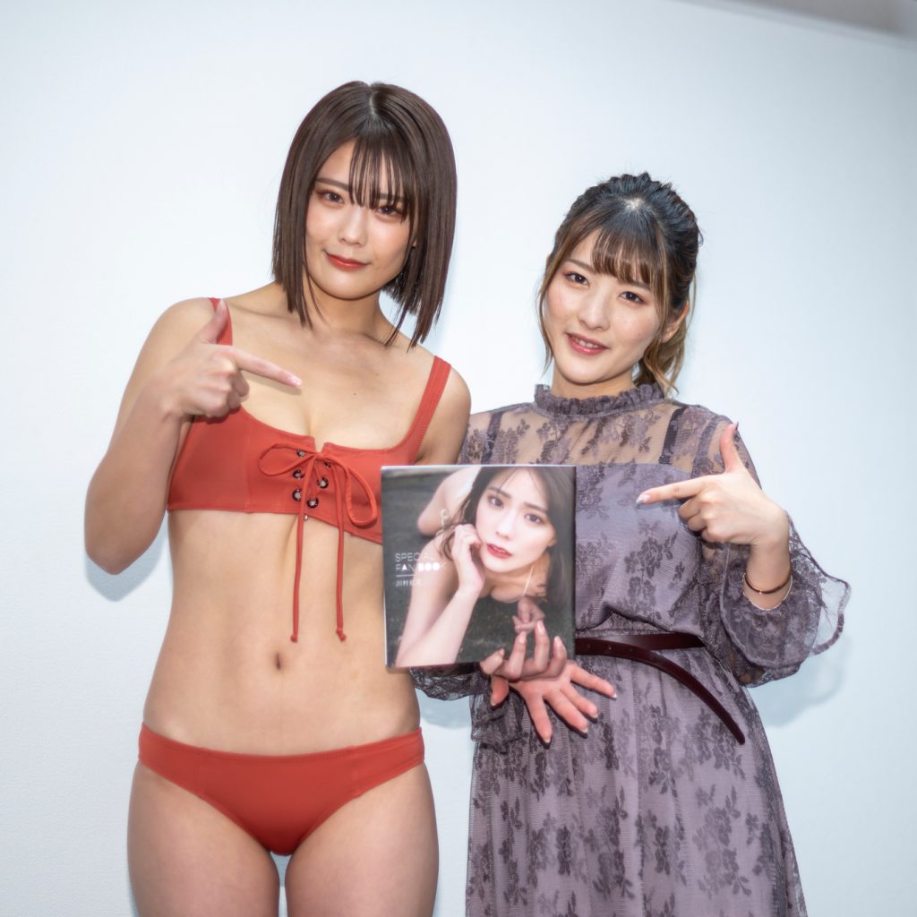 川村虹花「SPECIAL FAN BOOK 川村虹花」(トランスワールドジャパン)取材会より