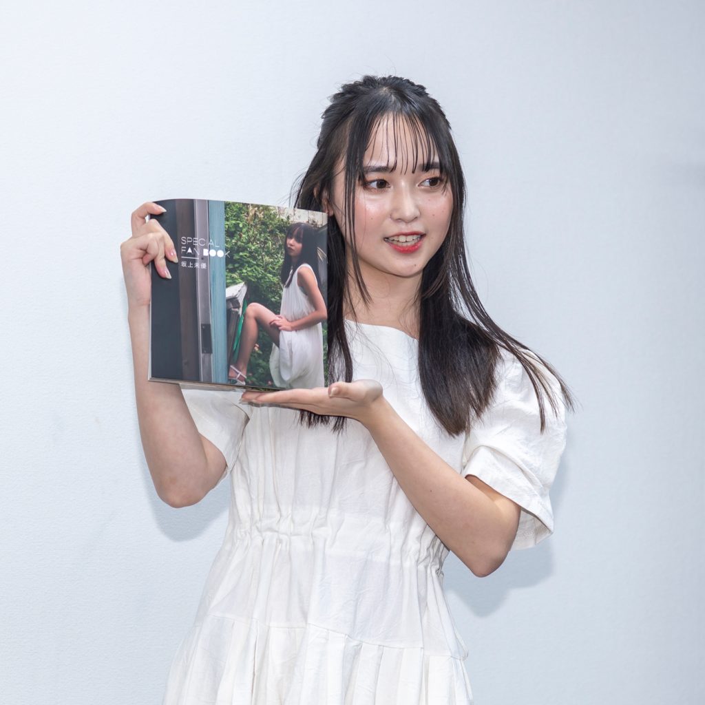 坂上未優「SPECIAL FAN BOOK 坂上未優」(トランスワールドジャパン)取材会より