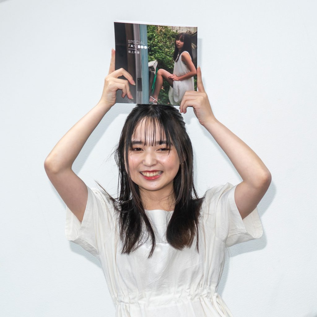 坂上未優「SPECIAL FAN BOOK 坂上未優」(トランスワールドジャパン)取材会より