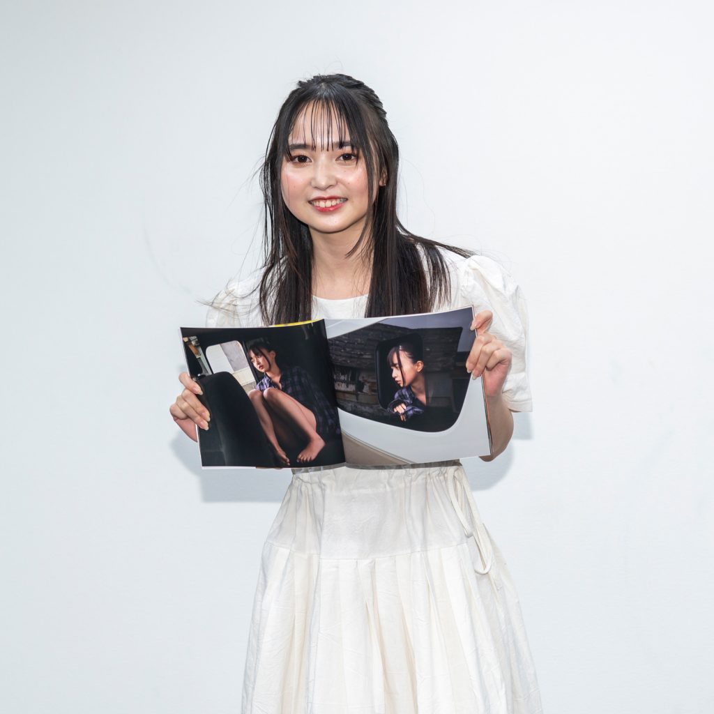 坂上未優「SPECIAL FAN BOOK 坂上未優」(トランスワールドジャパン)取材会より