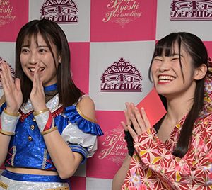 SKE48荒井優希、宮本もか選手とのタッグで準決勝進出「この勢いで次の試合でも頑張りたい」