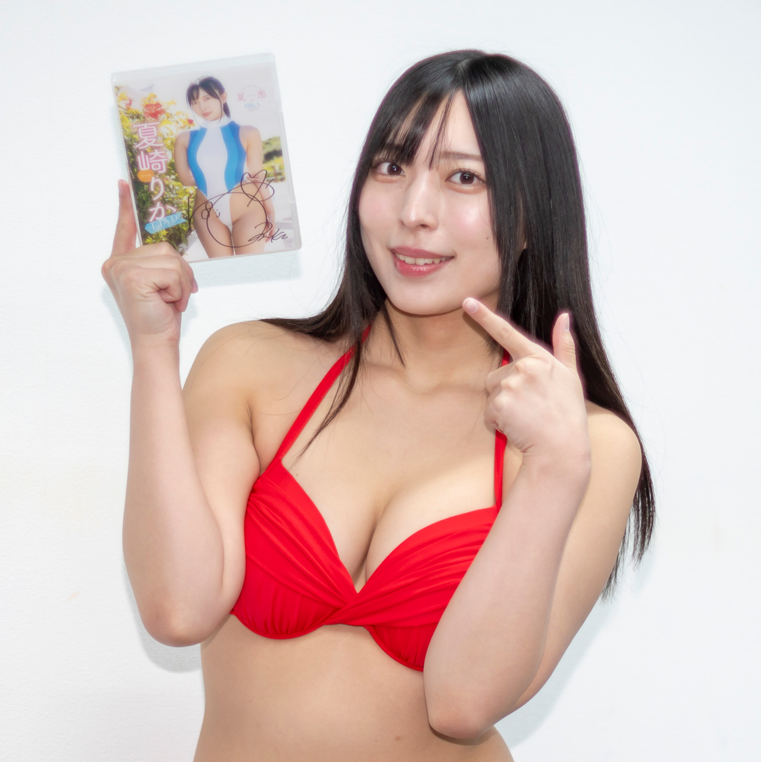 夏崎りかDVD「夏恋」(スパイスビジュアル)取材会より
