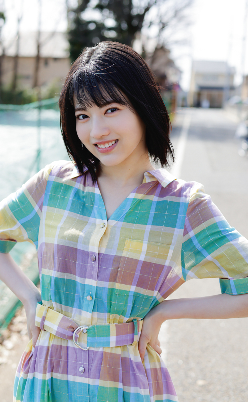 「BUBKA5月号」に登場する乃木坂46林瑠奈