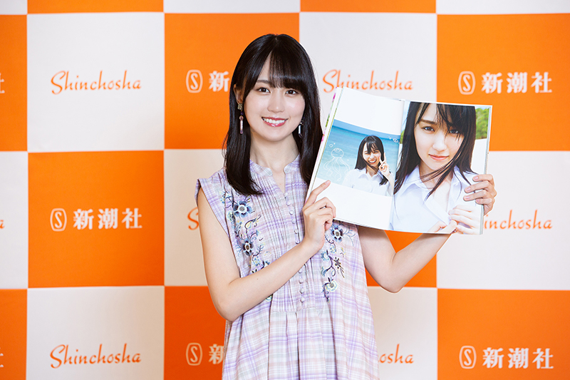 乃木坂46賀喜遥香1st写真集「まっさら」刊行記念取材会より