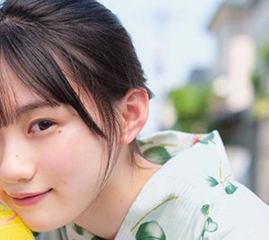 乃木坂46川﨑桜、5期生として「BUBKA」初登場！