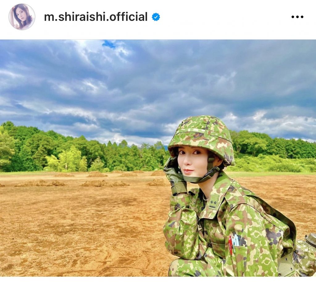 ※画像は白石麻衣オフィシャルInstagram(m.shiraishi.official)より