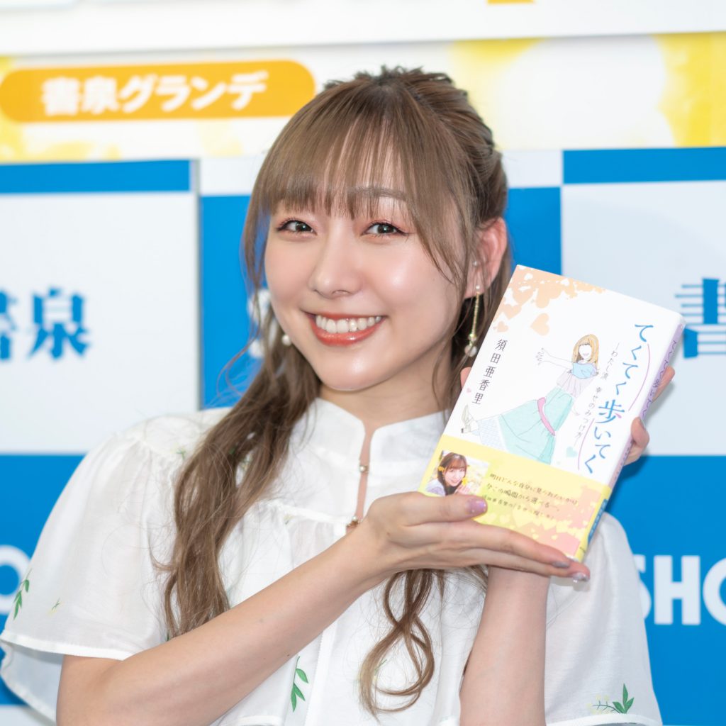 インタビュー取材に応じたSKE48須田亜香里