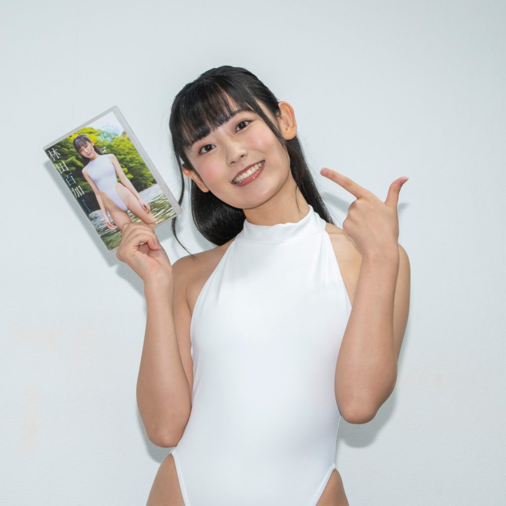 林田百加イメージDVD「甘サド美少女」(エアーコントロール)取材会より