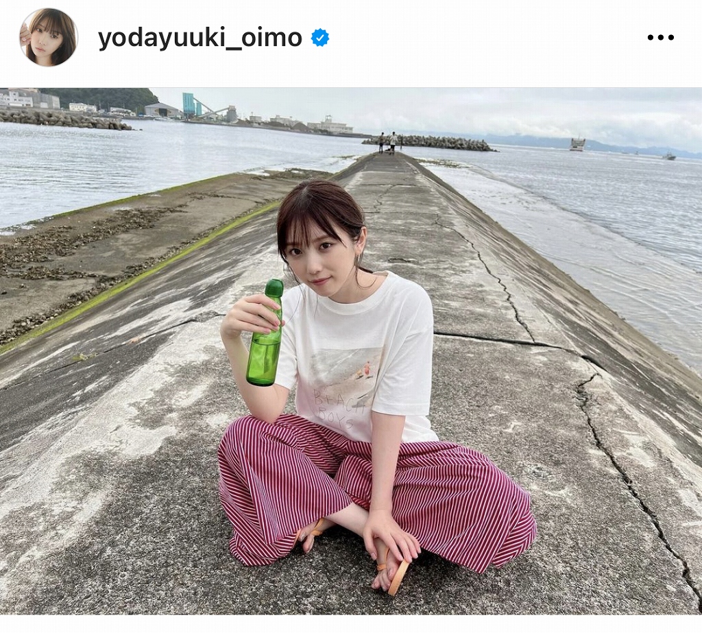 ※与田祐希オフィシャルInstagram(yodayuuki_oimo)より