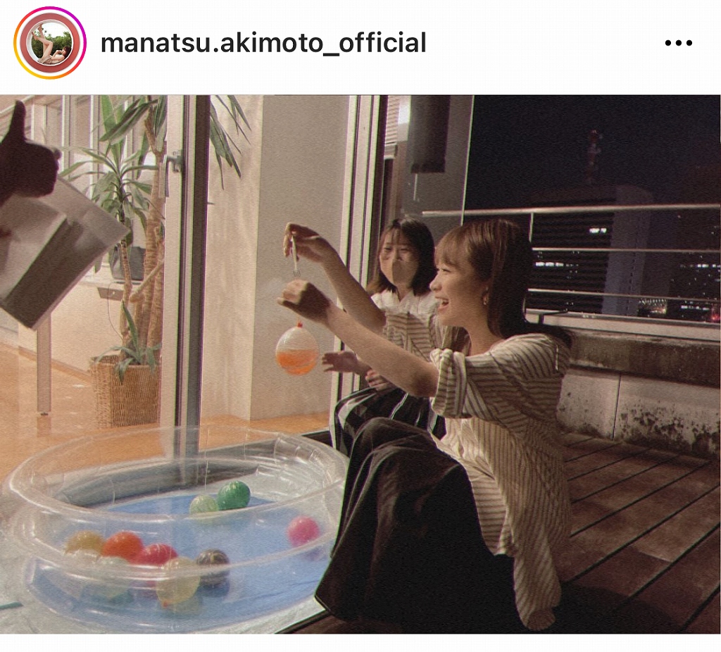 ※画像は秋元真夏オフィシャルInstagram(manatsu.akimoto_official)より