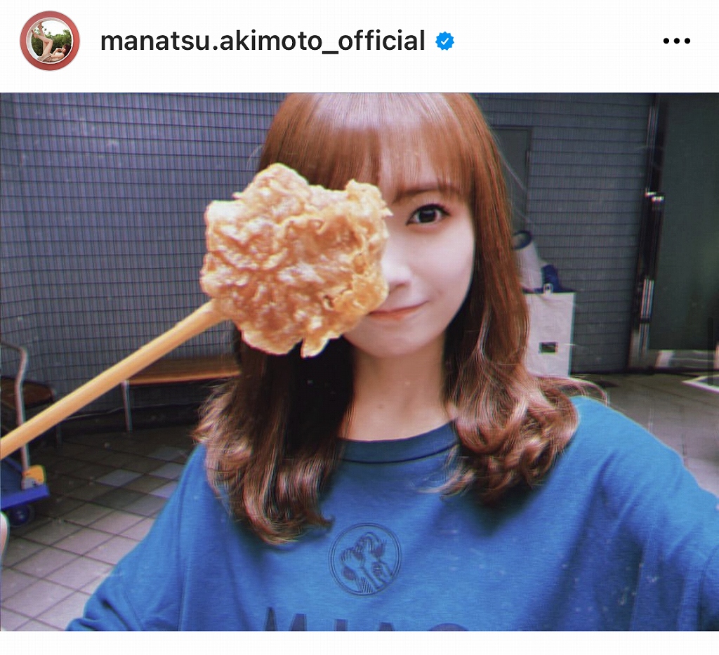 ※画像は秋元真夏オフィシャルInstagram(manatsu.akimoto_official)より