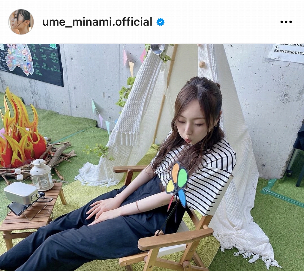 ※画像は梅澤美波オフィシャルInstagram(ume_minami.official)より