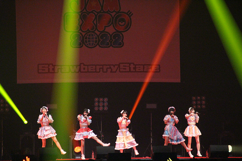 FES☆TIVEが「＠JAM EXPO2022」のストロベリーステージに登場