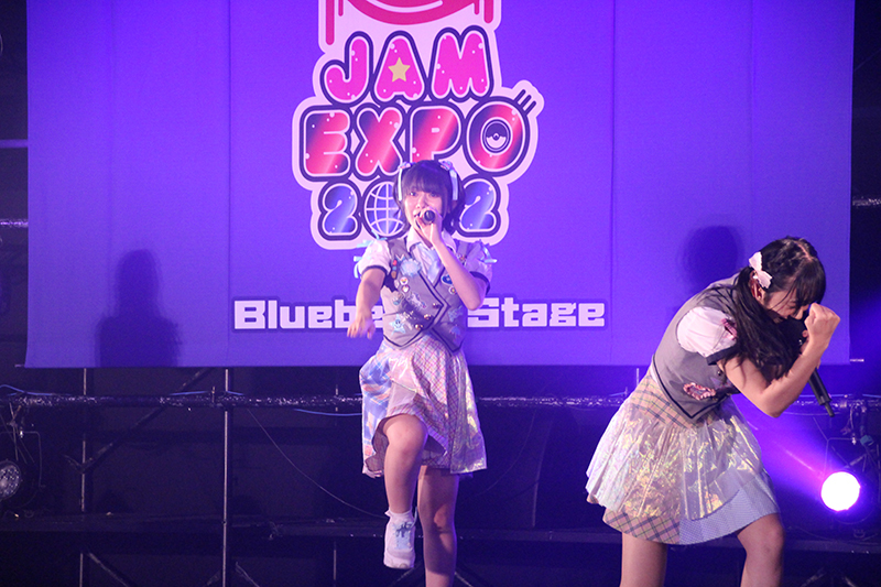 「＠JAM EXPO2022」ブルーベリーステージのトリを務めたFES☆TIVE