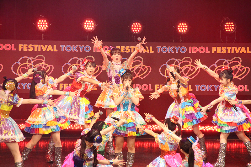 虹のコンキスタドールが「TOKYO IDOL FESTIVAL 2022」HOT STAGEに出演