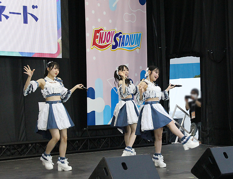 リルネードが「TOKYO IDOL FESTIVAL 2022」ENJOY STADIUMに登場