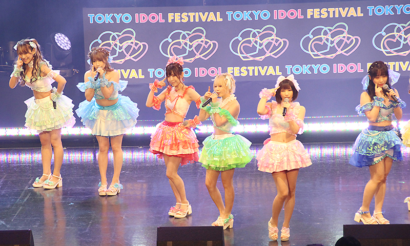 えなこ、伊織もえ、よきゅーんらPPE41が「TOKYO IDOL FESTIVAL 2022」のHOT STAGEに登場