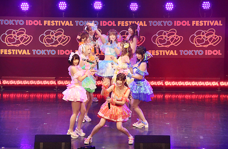 えなこ、伊織もえ、よきゅーんらPPE41が「TOKYO IDOL FESTIVAL 2022」のHOT STAGEに登場