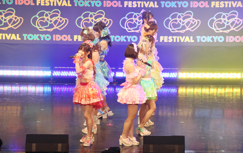 えなこ、伊織もえ、よきゅーんらPPE41が「TOKYO IDOL FESTIVAL 2022」のHOT STAGEに登場