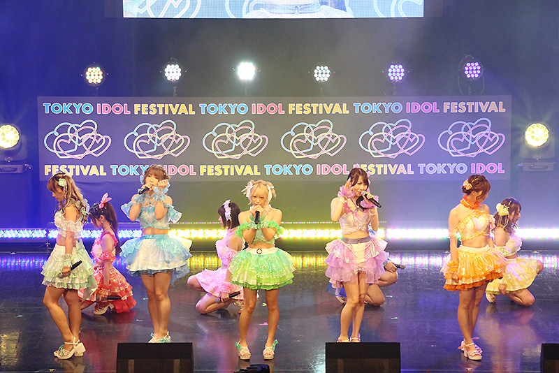 えなこ、伊織もえ、よきゅーんらPPE41が「TOKYO IDOL FESTIVAL 2022」のHOT STAGEに登場