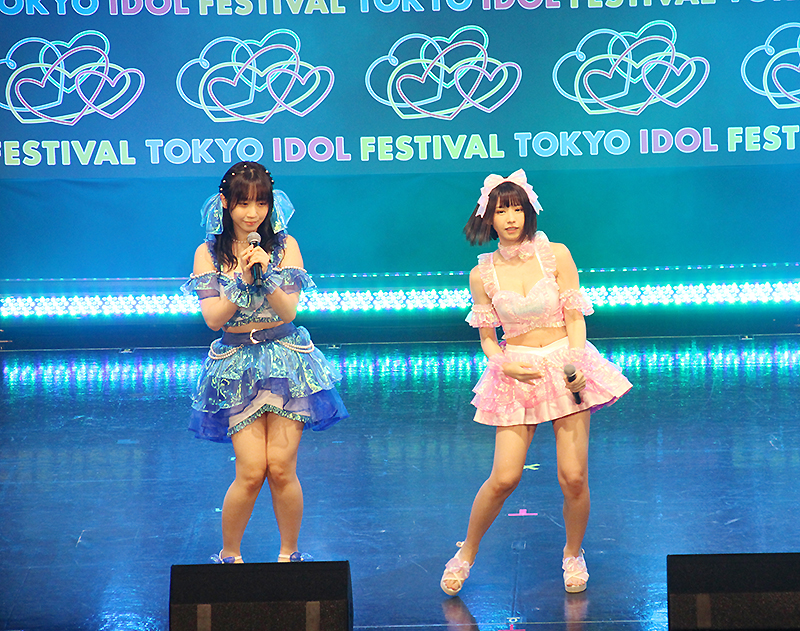 えなこ、伊織もえ、よきゅーんらPPE41が「TOKYO IDOL FESTIVAL 2022」のHOT STAGEに登場