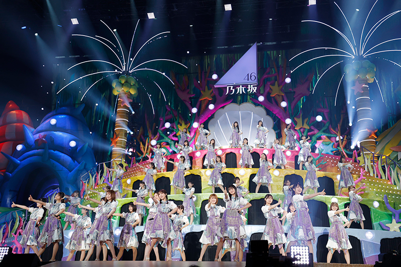 「真夏の全国ツアー2022」を展開中の乃木坂46