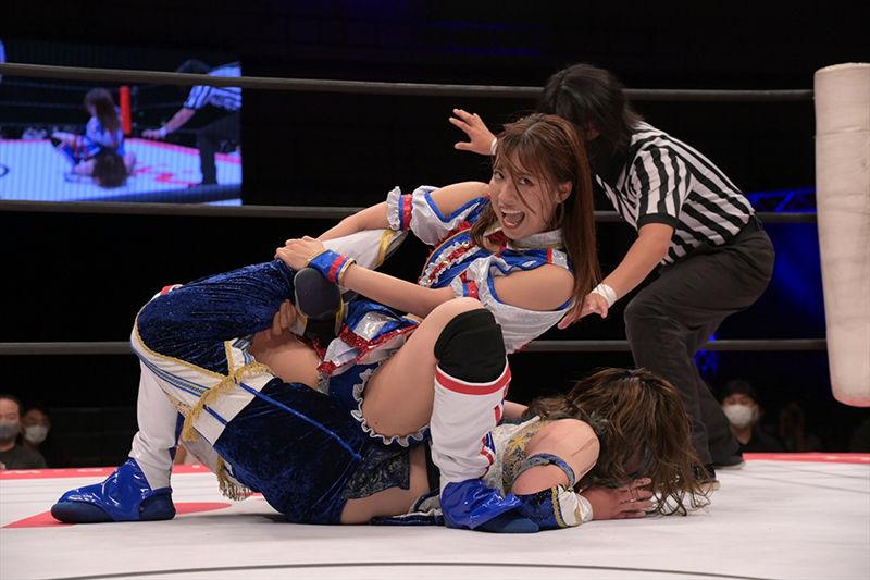 愛知・名古屋国際会議場で行われた「東京女子プロレス大会」より