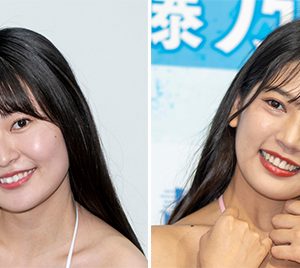 グラビアアイドル未梨一花がファンに紛れてサプライス訪問…藤乃あおいはキス顔でお返し