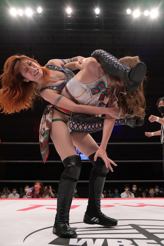 愛知・名古屋国際会議場で行われた「東京女子プロレス大会」より