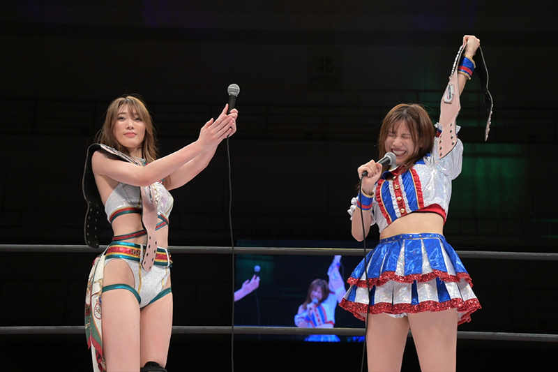 愛知・名古屋国際会議場で行われた「東京女子プロレス大会」より