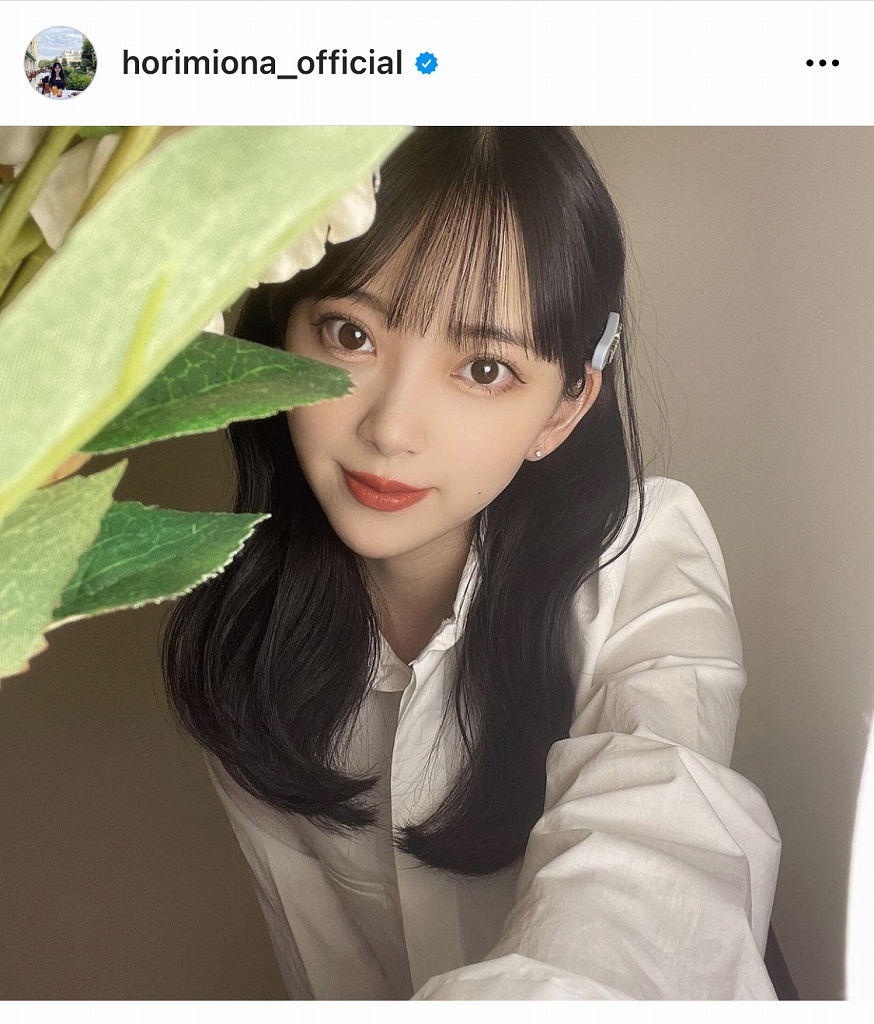 ※画像は堀未央奈Instagram(horimiona_official)より