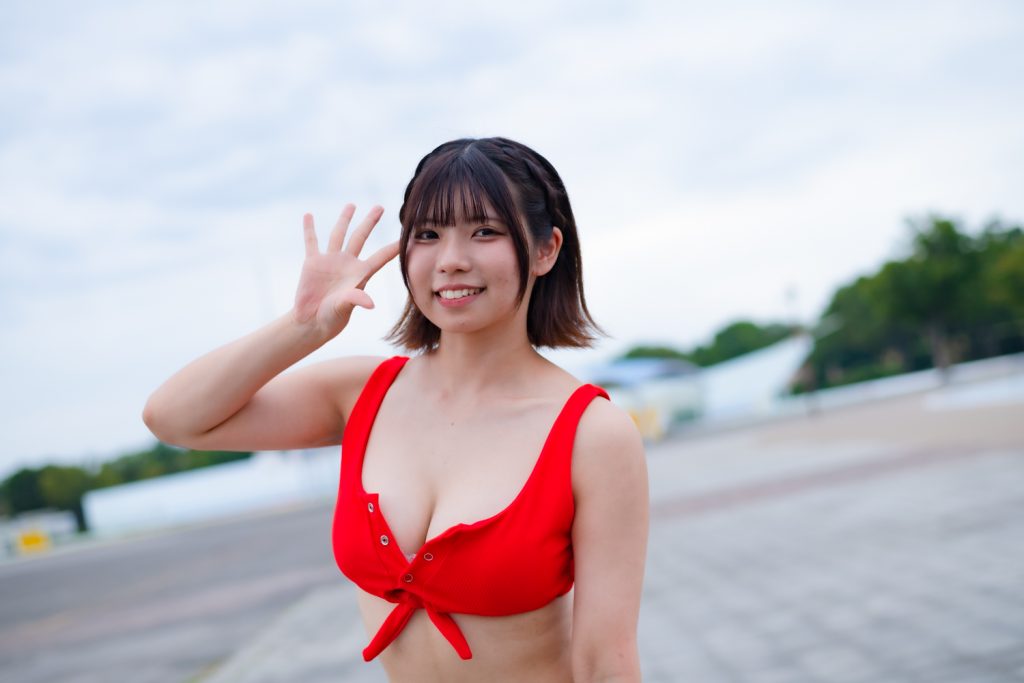 海枝あむにインタビューを実施
撮影：尾形正奈