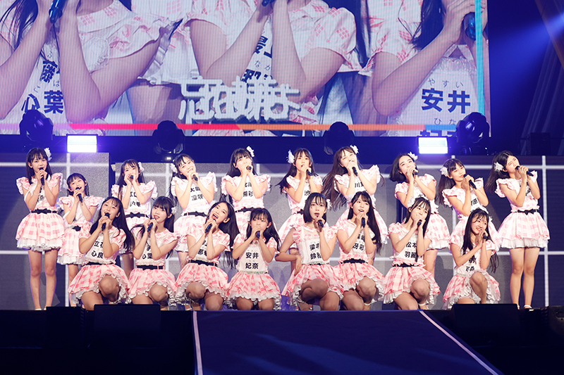 「HKT48 11th anniversary LIVE 2022 ～未来へのメッセージ～」より