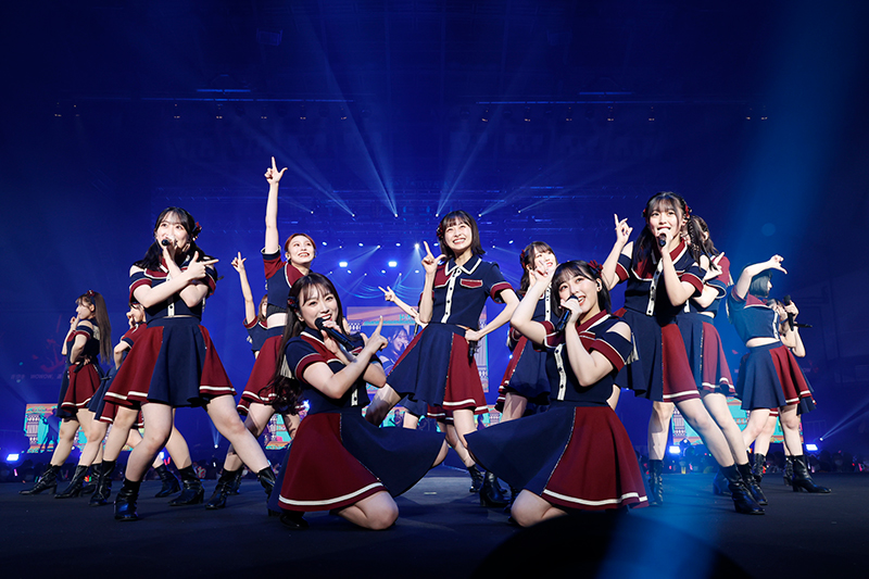 「HKT48 11th anniversary LIVE 2022 ～未来へのメッセージ～」より