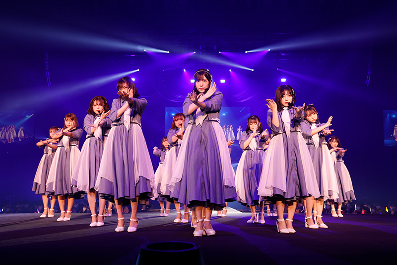 「HKT48 11th anniversary LIVE 2022 ～未来へのメッセージ～」より