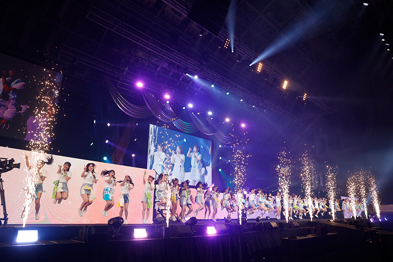 「HKT48 11th anniversary LIVE 2022 ～未来へのメッセージ～」より