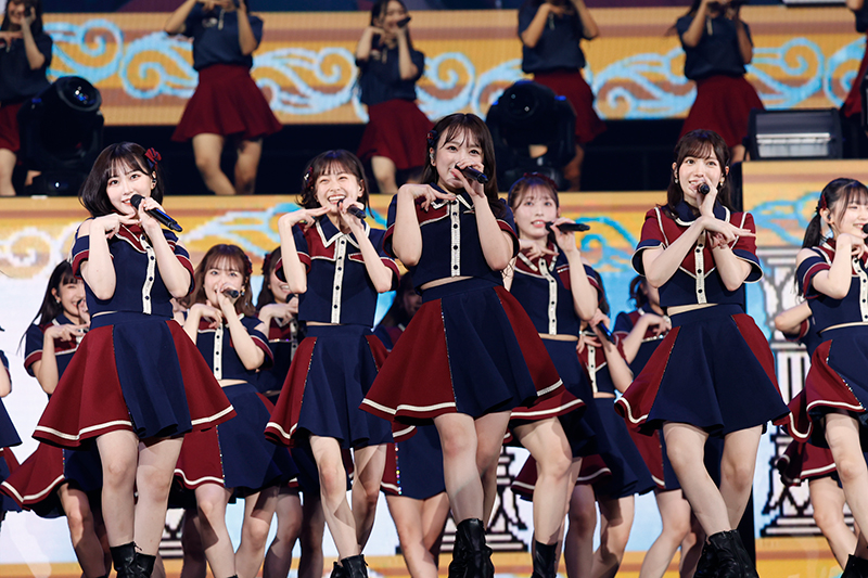 「HKT48 11th anniversary LIVE 2022 ～未来へのメッセージ～」より