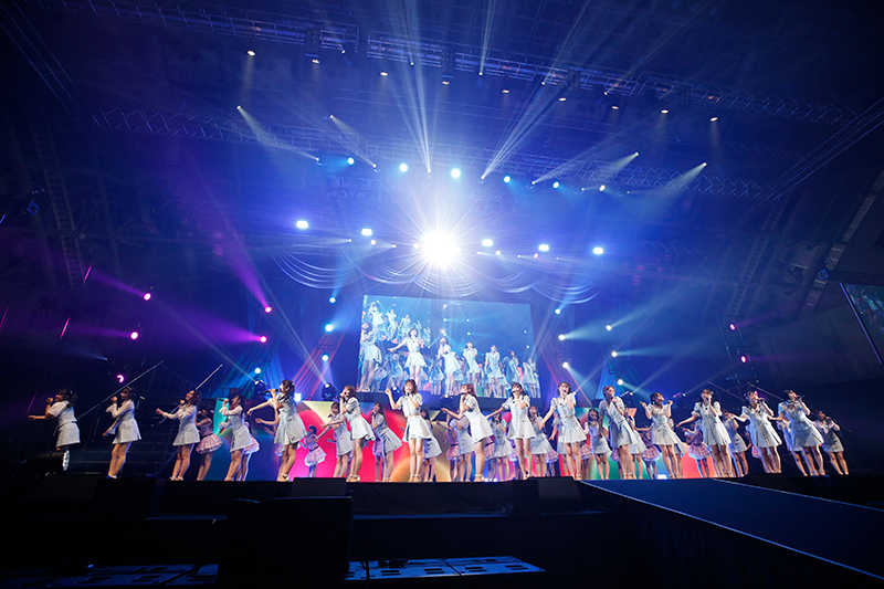 「HKT48 11th anniversary LIVE 2022 ～未来へのメッセージ～」より