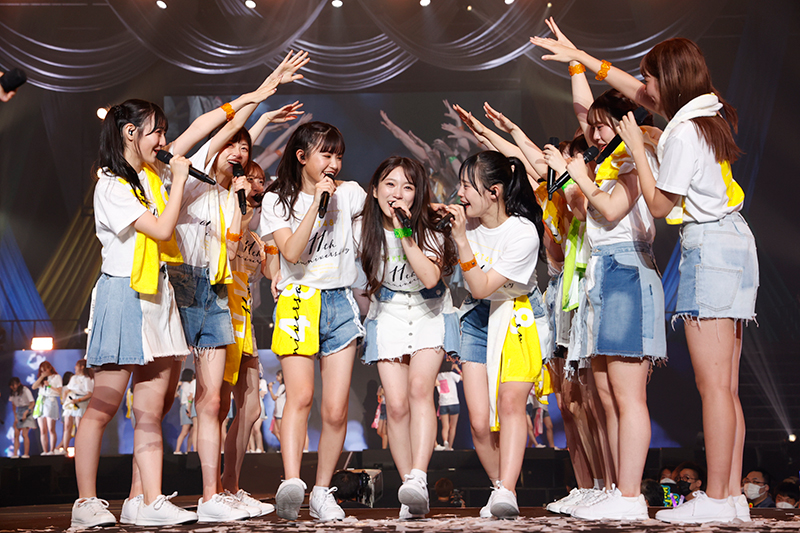 「HKT48 11th anniversary LIVE 2022 ～未来へのメッセージ～」より