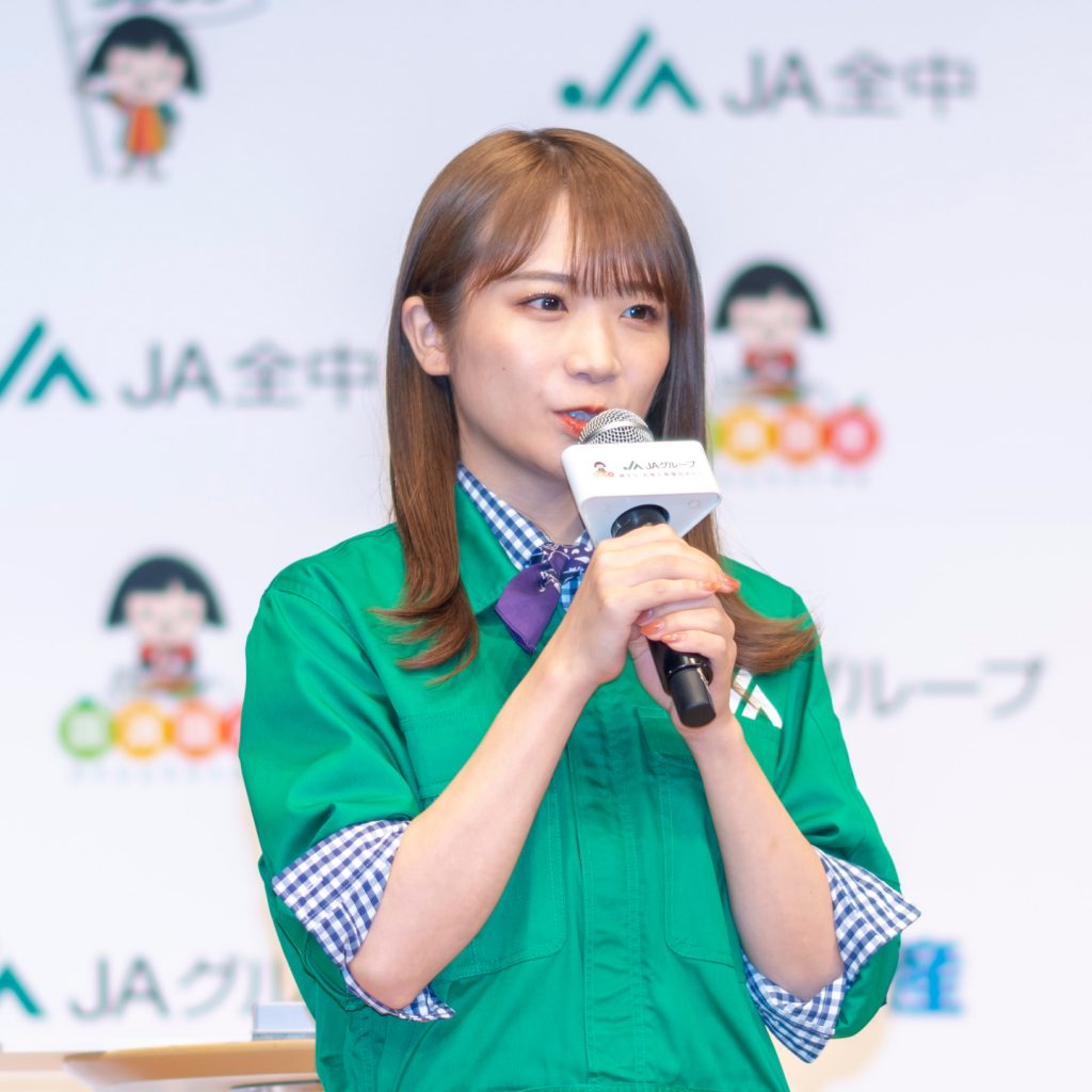 JAグループ「国消国産」プロモーション・新CM記者発表会に出席した乃木坂46秋元真夏